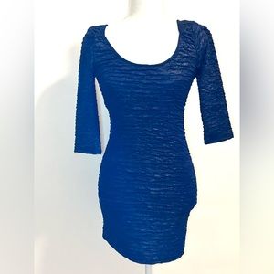 Material Girl Royal Blue Dress size Small